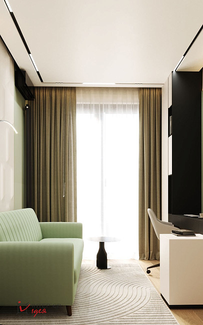 Мятное равновесие: пространство для тишины и фокуса