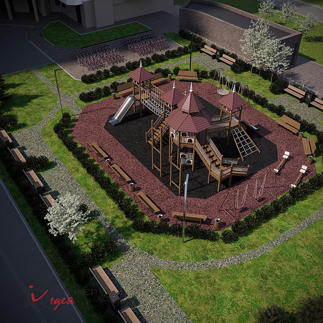 Дом-красавец в г. Черкассы - ул. Сержанта Жужомы, 1