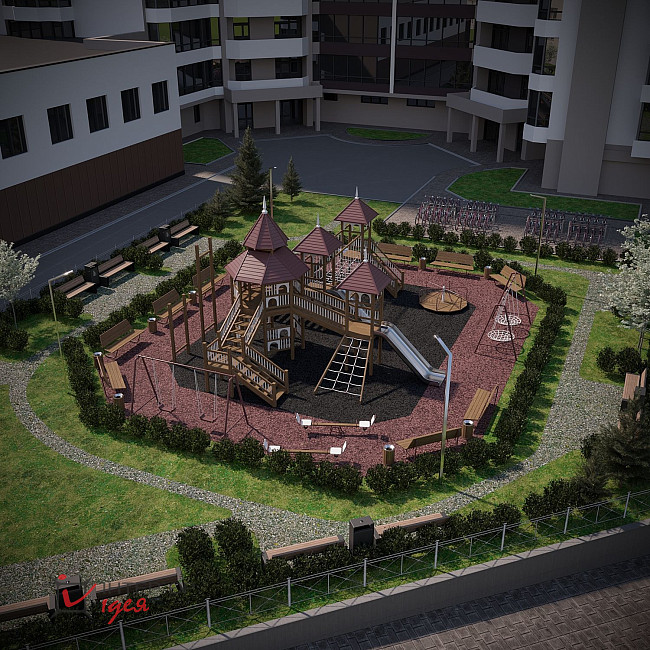 Дом-красавец в г. Черкассы - ул. Сержанта Жужомы, 1