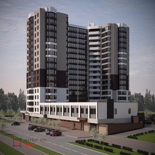 Дом-красавец в г. Черкассы - ул. Сержанта Жужомы, 1