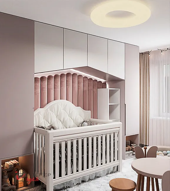 Дизайн детской комнаты 15 м2 для маленькой хозяйки