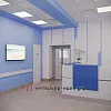 Разработка дизайну ресепшн и коридора в Медицинском центре