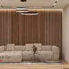 Современная минималистическая эстетика с теплым акцентом